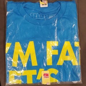 Seibei "I'm Fat Let's Party" Shirt Womens sz Med